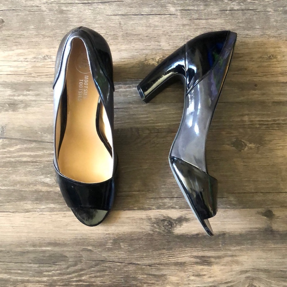 Mootsie Tootsie PeepToe Heels 10 - Picture 2 of 12